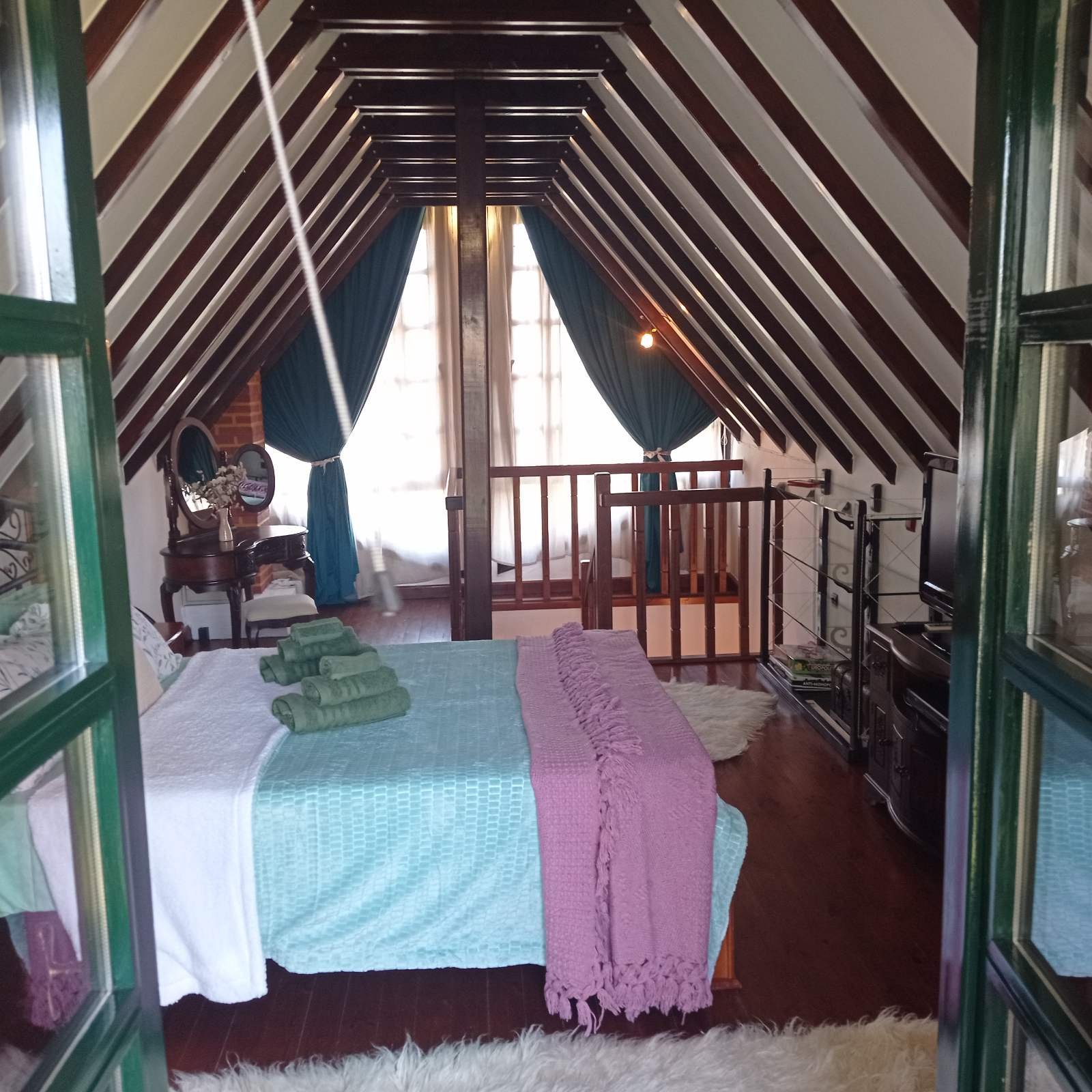 Cozy loft atmosphere